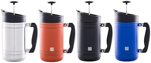 BruTrek by Planetary Design | BaseCamp French Press | 32 fl.oz - Obsidian