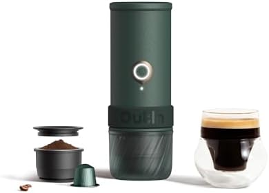 OutIn Mino Portable Electric Espresso Machine for Travel with Self-Heating
