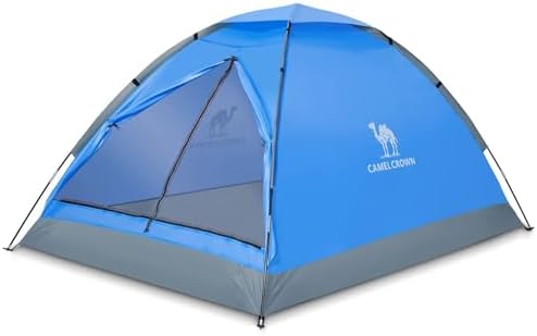 CAMEL CROWN Tents for Camping 2/3/4/5 Person Camping Dome Tent, Waterproof,Spacious, Lightweight Portable Backpacking Tent for Outdoor Camping/Hiking