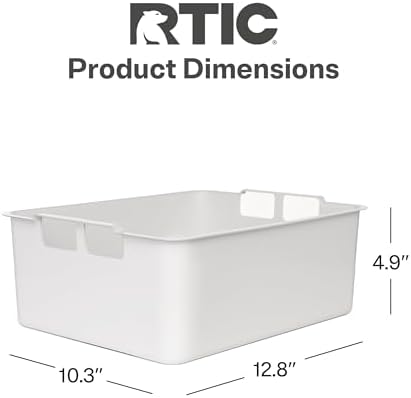RTIC Ultra-Light Cooler Dry Goods Basket Tray Insert Accessories Perfect for Organization