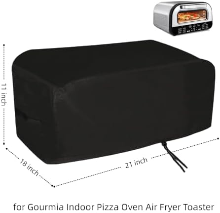 Pizza Oven Cover for Gourmia Indoor Pizza Oven/Tabletop Air Fryer Toaster