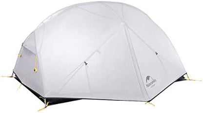 Naturehike Mongar 2 Person Backpacking Tent, 3 Season Ultralight Lightweight 2 Person Tent, Double Layer Free Standing Tents for Camping Hiking Cycling