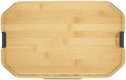 Gerber Gear ComplEAT Cutting Board Set - Cutting Board Kit with Polypropylene & Bamboo Cutting Boards - Features Paring Knife & Chef's Knife in Nesting Design