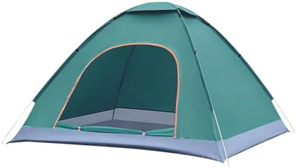 2‑Person Pop‑Up Camping Tent Instant Setup Dark Green for Outdoor Activity