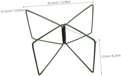 Foldable Stainless Steel Cooler Stand, Portable Camping Box Base for Picnic