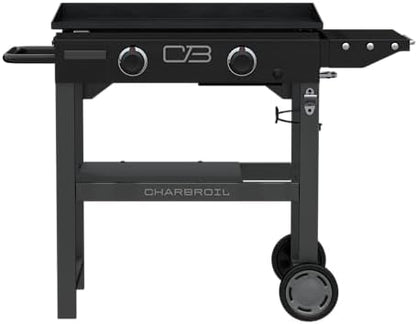 Charbroil 28" Performance Series 2-Burner Propane Gas Griddle with Cart, Black - 463459924