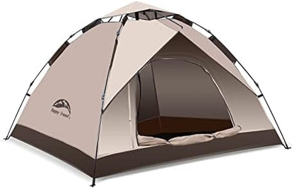 Happy Travel 2/4 Person Camping Tent, Instant Easy Pop Up Tents for Camping