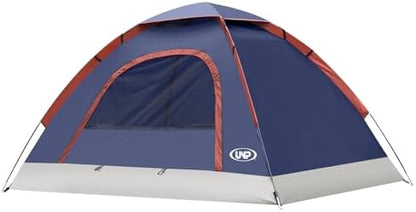 unp 6 Person 4 Season Dome Tent, Easy to Set Up for Camping & Hiking, Lightweight & Portable, Green