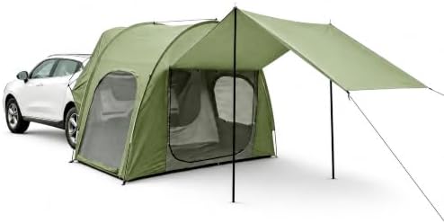 SUV Tailgate Tent Universal 2-3 Person Water-Resistant Easy Setup Camping