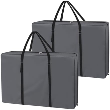 Explore Land Chair Storage Bag for Folding Longue Zero Gravity 2 Pack, Grey