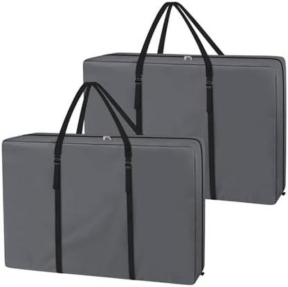 Explore Land Chair Storage Bag for Folding Longue Zero Gravity 2 Pack, Grey