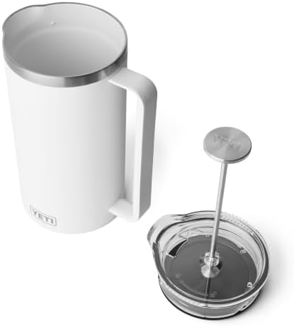 YETI Rambler 64 oz. French Press Coffee Maker, White