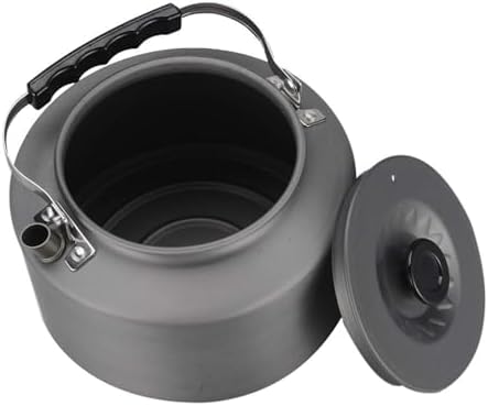 Bulin Camping Kettle, 1.6L Large Portable Stovetop Camp Tea Coffee Pot