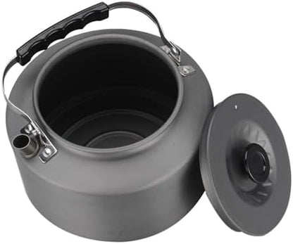 Bulin Camping Kettle, 1.6L Large Portable Stovetop Camp Tea Coffee Pot