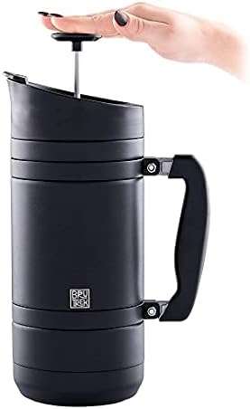 BruTrek by Planetary Design | BaseCamp French Press | 48 fl.oz - Obsidian