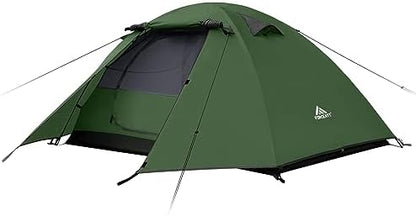 Forceatt Camping Tent 2/3/4 Person, Professional Waterproof & Windproof Lightweight Backpacking Tent Suitable for Outdoor,Hiking,Camping, Mountaineering and Travel