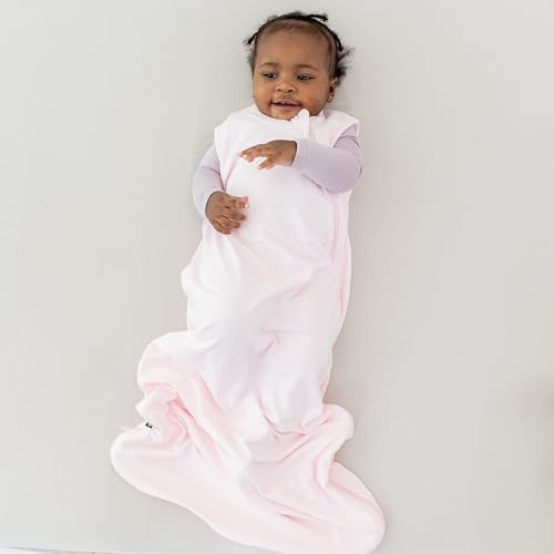 KYTE BABY Sleep Bag 0.5 TOG, Rayon Made From Bamboo Wearable Blanket, Dual Zipper For Infants And Toddlers Nursery Essentials