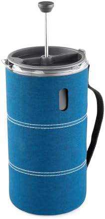 GSI Outdoors JavaPress, 50 fl oz, Insulated French Press, Blue