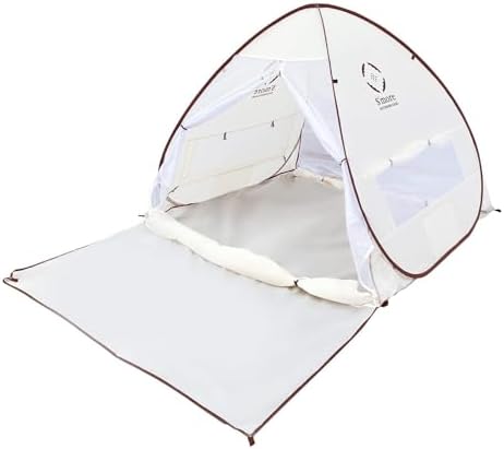 S'More 1/2 Person Beach Tent, Lightweight & Easy Set Up Pop up Tent, UFP 30+ Quick Portable Sun Shade Shelter for Beach,Picnic, Backyard, Festival