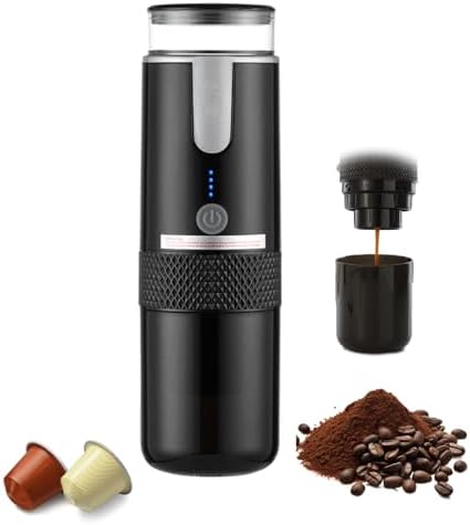 Cocoarm Portable Coffee Maker for Travel, Camping Espresso Machine