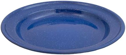 4-Person Enamelware Dining Set for Camping and Backpacking - Camping Gear Essentials for Camping and Backpacking by Caddis Sports