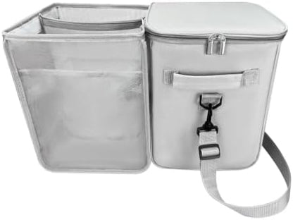 2-in-1 Cooler Organizer Insert, Leakproof Insulated Liner for Hole Tote