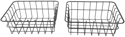 Coated Steel Wire Cooler Basket 32 Qt -Light Coolers, Storage Insert with Divider Compatibility Camping and Tailgating, 11.5x8.5x4.5 Inches