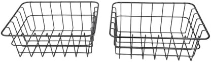 Coated Steel Wire Cooler Basket 32 Qt -Light Coolers, Storage Insert with Divider Compatibility Camping and Tailgating, 11.5x8.5x4.5 Inches