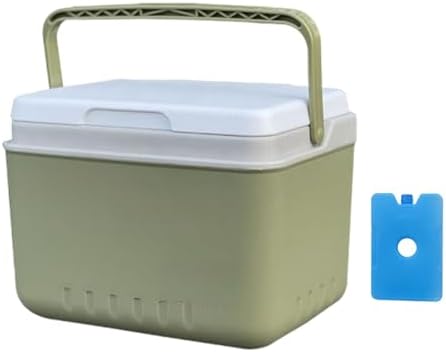 Gralara Insulated Ice Chest Box Portable Multifunctional Hard Organizer Camping Case for Groceries Travel BBQ Fishing Camping