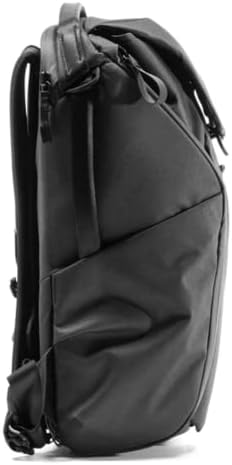 Peak Design Everyday Backpack 30L, Black, MagLatch Top, Dual Side Access, FlexFold Dividers, Fits 15" or 16" Laptop, For Camera Carry, Daily Commutes or Travel, Versatile Backpack for Men and Women