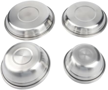 Stainless Steel Camping Plate Set 20Pc Lightweight