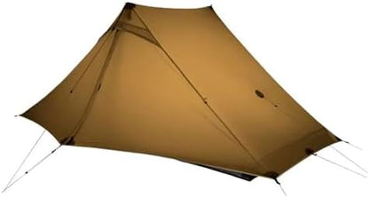 3FULGEAR Lanshan 2 Pro Tent 2 Person Ultralight Camping Tent, 3/4 Season Professional 20D Silnylon Rodless Tent for Camping, Climbing, Hiking