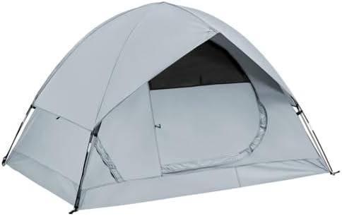 Backpacking Camping Waterproof Tents for 2/4 Person with Rain Fly
