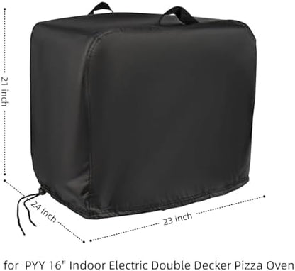 23 in Pizza Oven Cover for PYY 16" Indoor Electric Double Decker Pizza Oven
