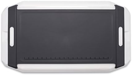 Camco Cutting Board Attachment for 50 Quart Size Currituck Coolers - Convert Your Cooler Lid Into a Cutting Board Meal Prep Space - Great for Fishing, Camping, and The Beach (51795), Gray