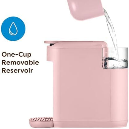 Keurig K-Mini Mate Single Serve K-Cup Pod Coffee Maker, Brews Up to 12 oz Cup, Compact Portable Coffee Machine for Small Spaces, Great for Dorms & Offices, Pink Sands