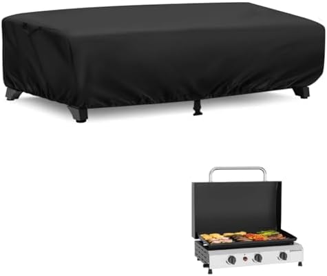 Mini Tabletop Gas Grill Cover for SKOK 26 Inch Flat Top Griddle Outdoor