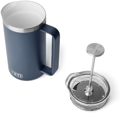 YETI Rambler 34 oz. French Press Coffee Maker, Navy