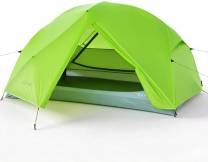 CANTUO 2/3 Person Tent Backpacking Tent with Footprint Ultralight 20D Nylon 4000mm Waterproof & Windproof Two Person Tent