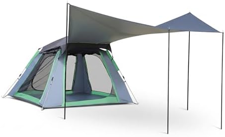 Golabs Pop Up Camping Tent for 2/3 Person, Quick Setup by Pre-Attached Pole
