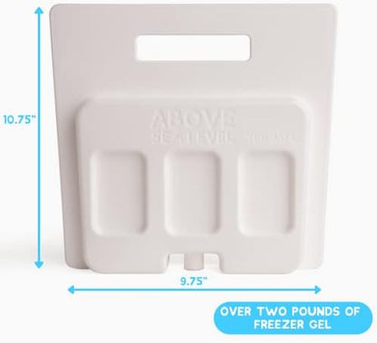 Above Sea Level Ice Pack Divider Compatible with YETI Coolers - Choose Your Size (Tundra Haul, 35/45, 65, Roadie 32, 48/60) - Freeable Cooler Insert for Tundra and Roadie Ice Chests