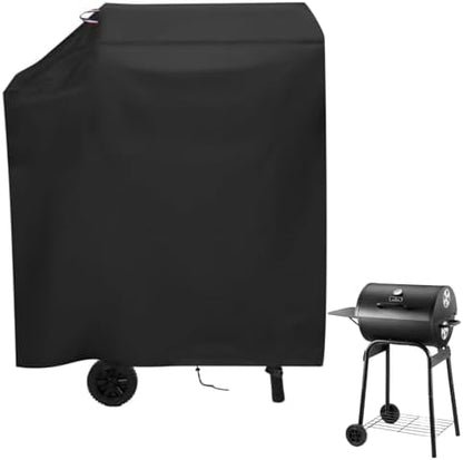 35" Barrel Grill Cover for DNKMOR Charcoal Grill with Side Table
