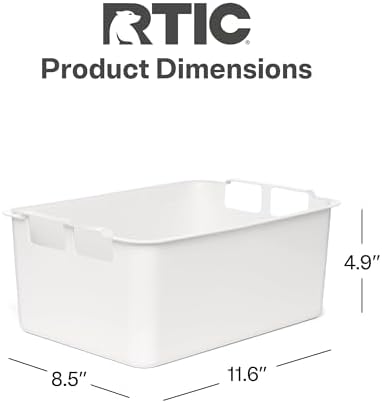 RTIC Ultra-Tough Cooler Dry Goods Basket Tray Insert Accessories Perfect for Organization
