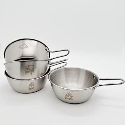 4pcs Camping Sierra Cup