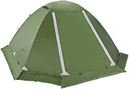 Clostnature 4 Season Backpacking Tent - 1/2 Person Cold Weather Winter Tent