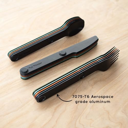 FULL WiNDSOR - MAGWARE Magnetic Travel Camping Cutlery Utensils Set