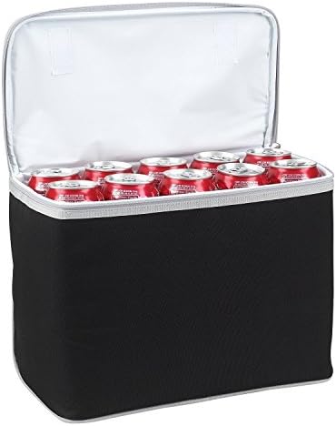 Collapsible Trunk Organizer and Cooler 2 in 1 Set - Three-Section Car Trunk Organizer with Removable Insulated Cooler, 40 lbs Capacity, 600D Polycanvas, 23"x12.5"x12.5"