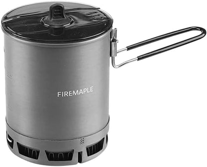Fire-Maple Petrel Ultralight Pot- High Efficiency Aluminum Camping and Backpacking Pot with Heat-Proof Handle, Portable and Compact