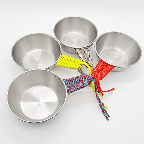 4pcs Camping Sierra Cup