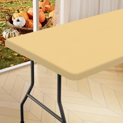 homing Rectangle Table Cloth Cover 6 Foot Elastic Fitted Tablecloth